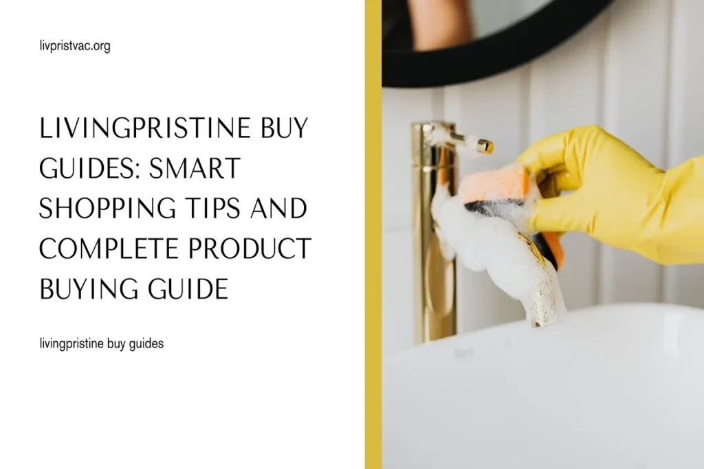livingpristine buy guides